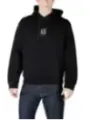 Schwarzer Armani Exchange Kapuzenpullover