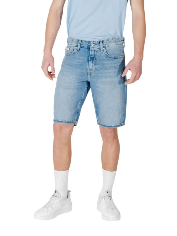 Helle blaue Calvin Klein Jeans Shorts
