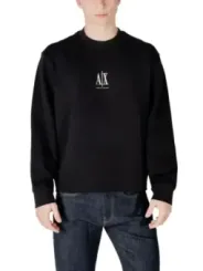 Schwarzes Armani Exchange Logo Sweatshirt
