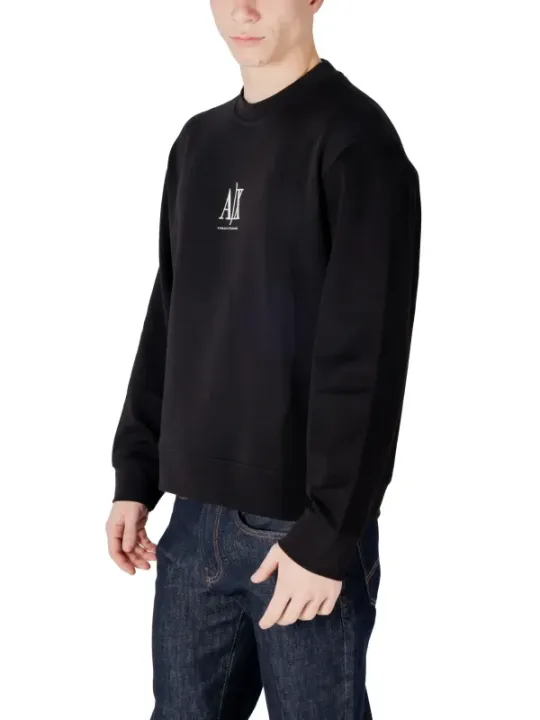 Armani Exchange Logo Langarmshirt