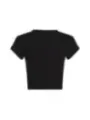 Schwarzes Calvin Klein Jeans Crop-Top
