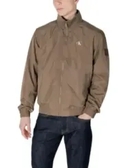 Beige Calvin Klein Windbreaker Jacket