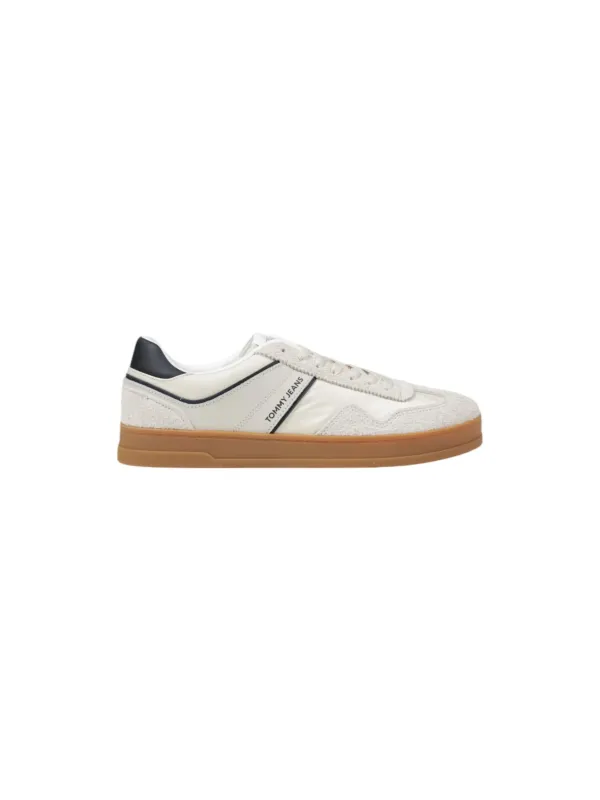 Weiße Tommy Hilfiger Jeans Sneaker