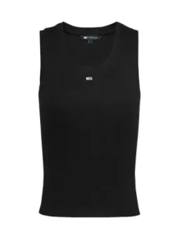 Tommy Hilfiger Jeans Tank-Tops Schwarz | online kaufen