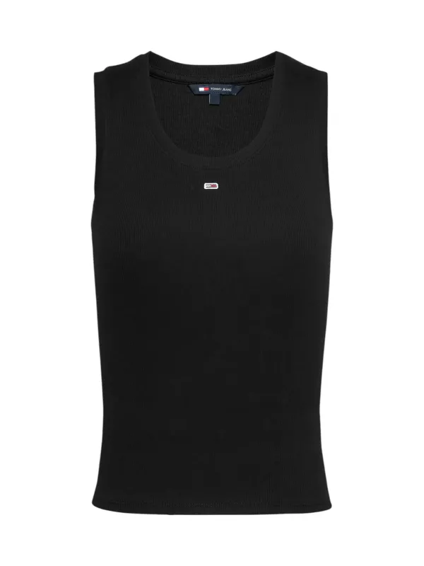 Tommy Hilfiger Jeans Tank-Tops Schwarz | online kaufen