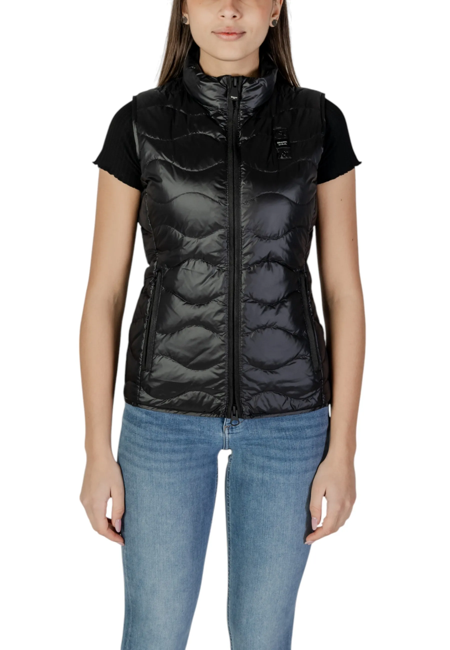 Blauer Weste Schwarz 483240