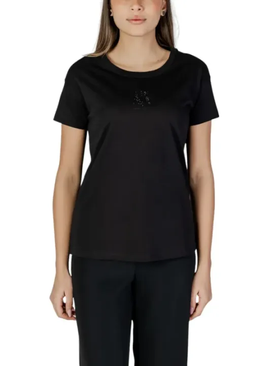 Schwarzes Armani Exchange T-Shirt