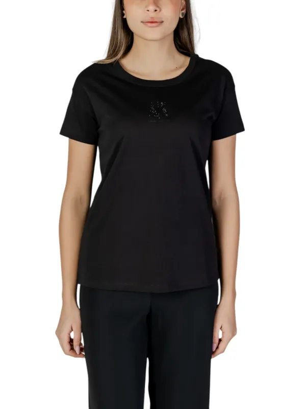 Schwarzes Armani Exchange T-Shirt