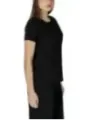Schwarzes Armani Exchange Damen T-Shirt