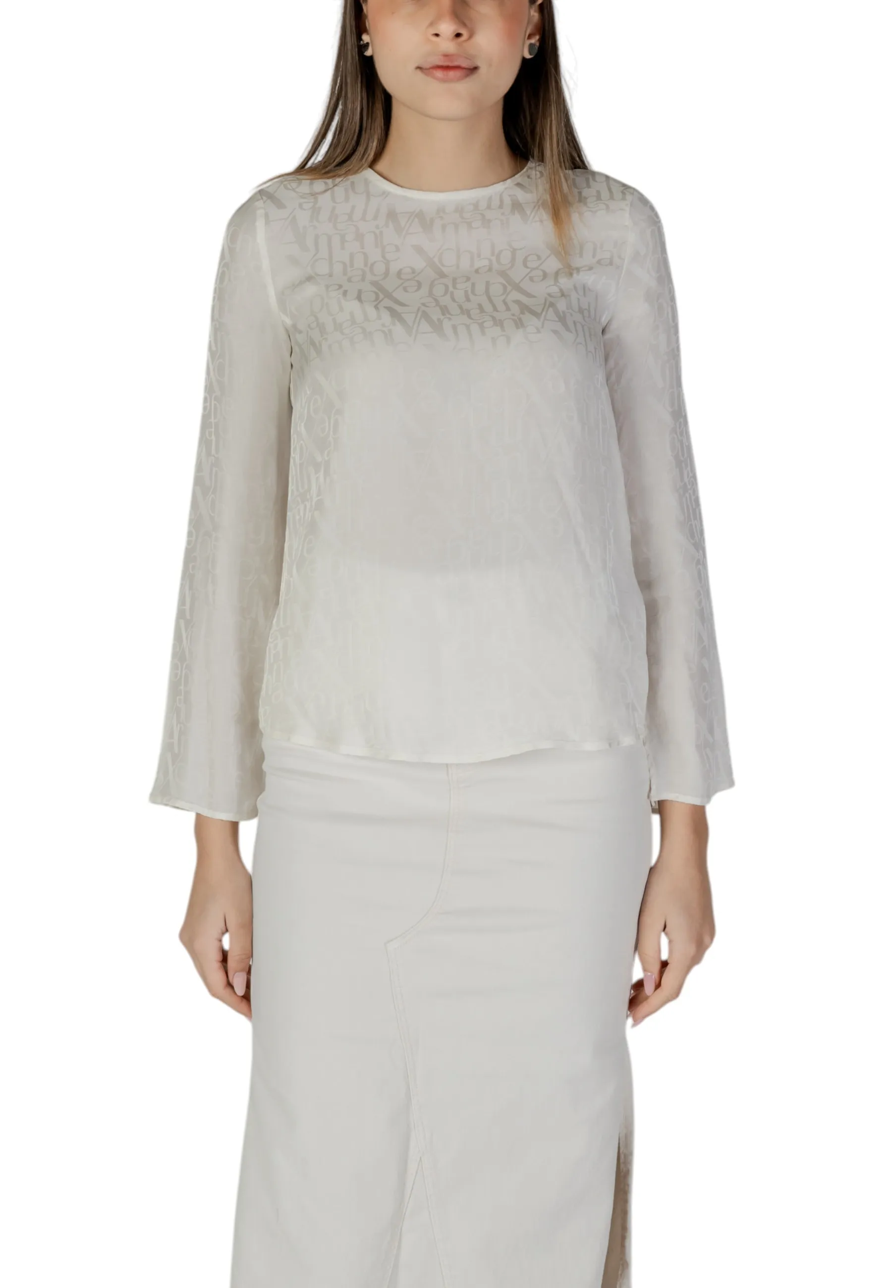 Armani Exchange Bluse Beige 482976