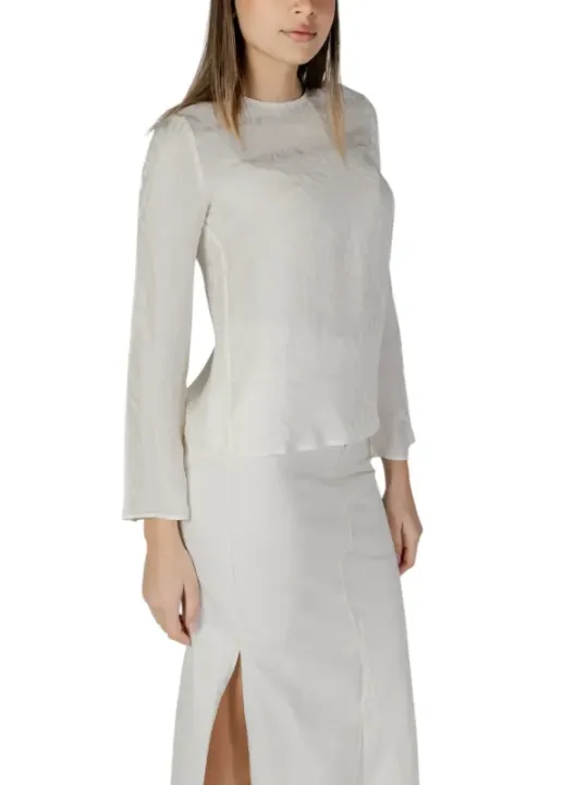 Floral bedrucktes Armani Exchange Langarmshirt