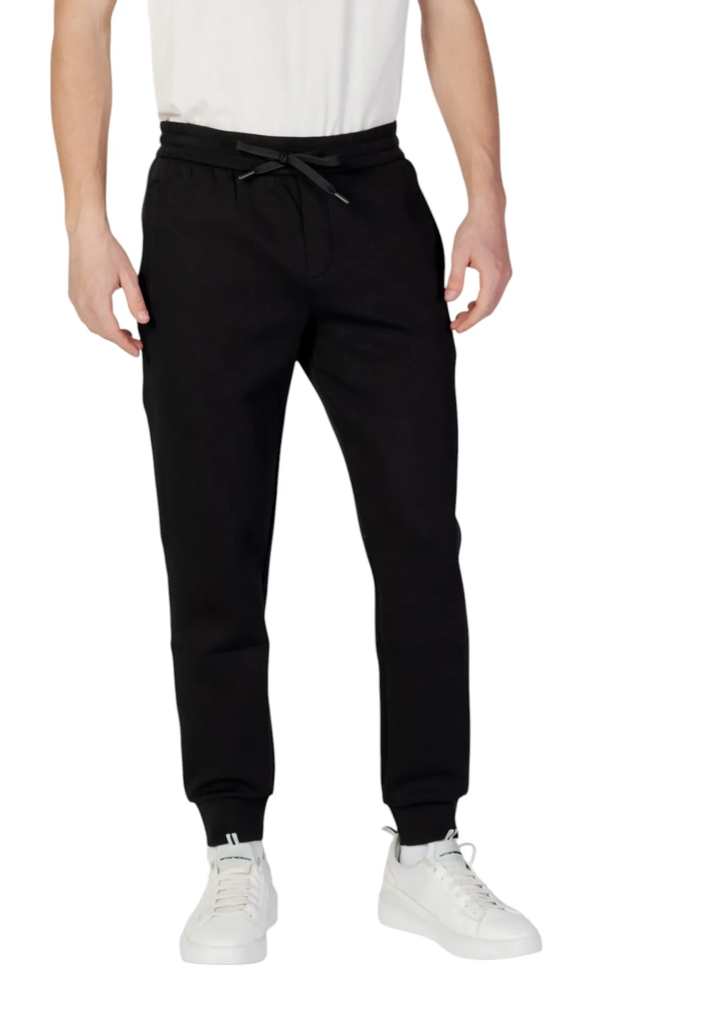Herren Hose Schwarz 482971