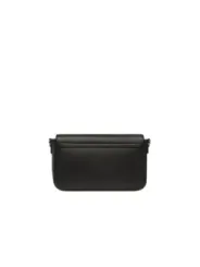 Schwarze Armani Exchange Umhängetasche Leder