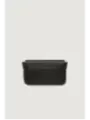 Schwarze Armani Exchange Leder Clutch