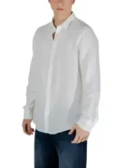Weißes Hemd mit Knopfleiste Armani Exchange