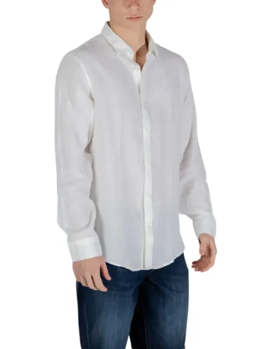 Weißes Armani Exchange Herren Hemd