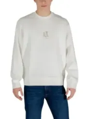 Weißes Armani Exchange Sweatshirt Logo