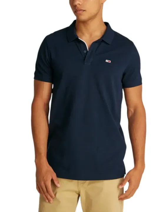 Tommy Hilfiger Jeans Herren Polo Blau | online kaufen