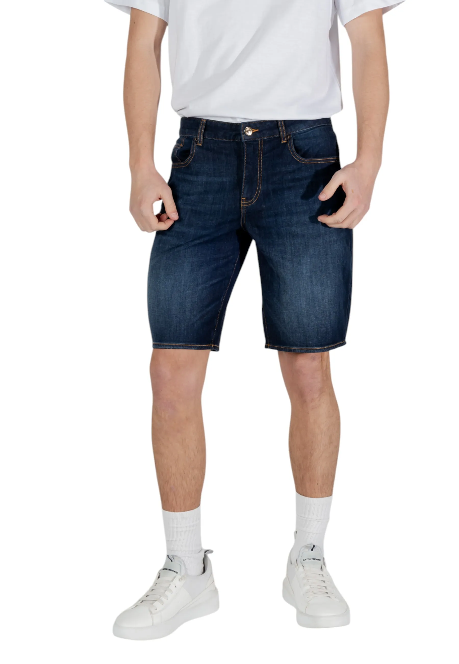 Herren Bermudas Blau 482985