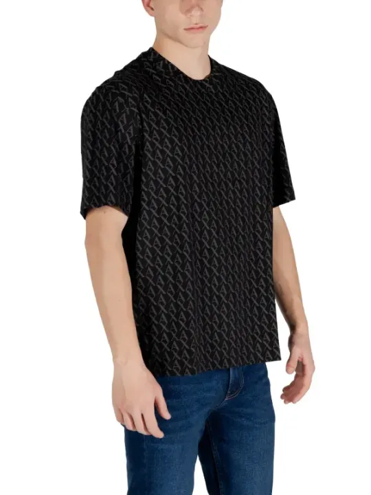 Armani Exchange Alphabet-Druck T-Shirt