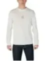 Weißes Armani Exchange Langarm-T-Shirt
