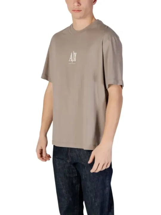 Armani Exchange Logo Baumwoll-T-Shirt