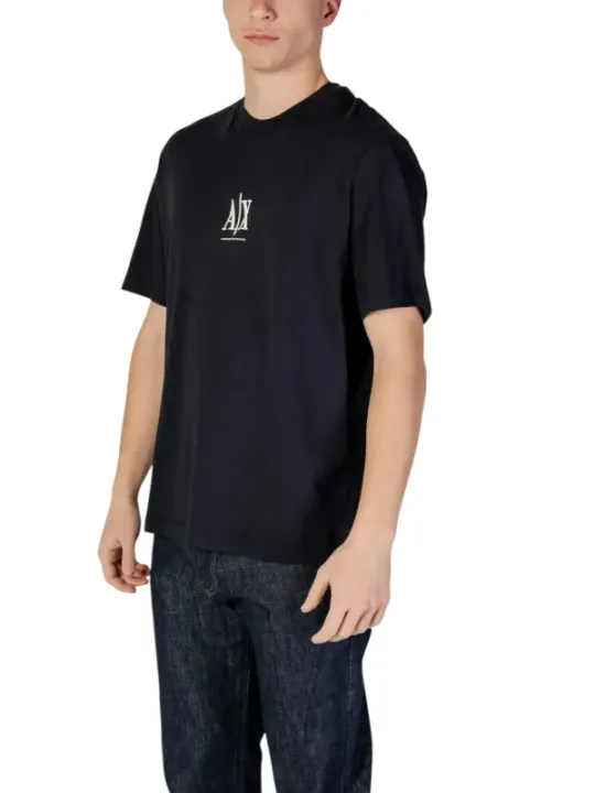 Armani Exchange Baumwoll-T-Shirt kurzärmelig