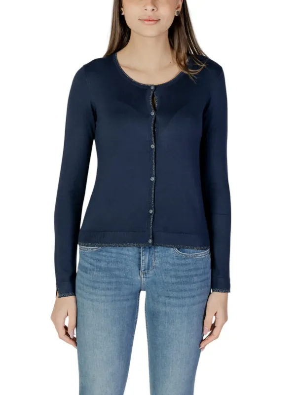 Dunkelblaue Liu Jo Strickjacke