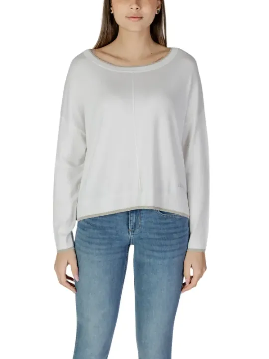 Weißes Liu Jo Hemd mit Denim