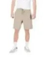 Beige Replay Herren Freizeitshorts