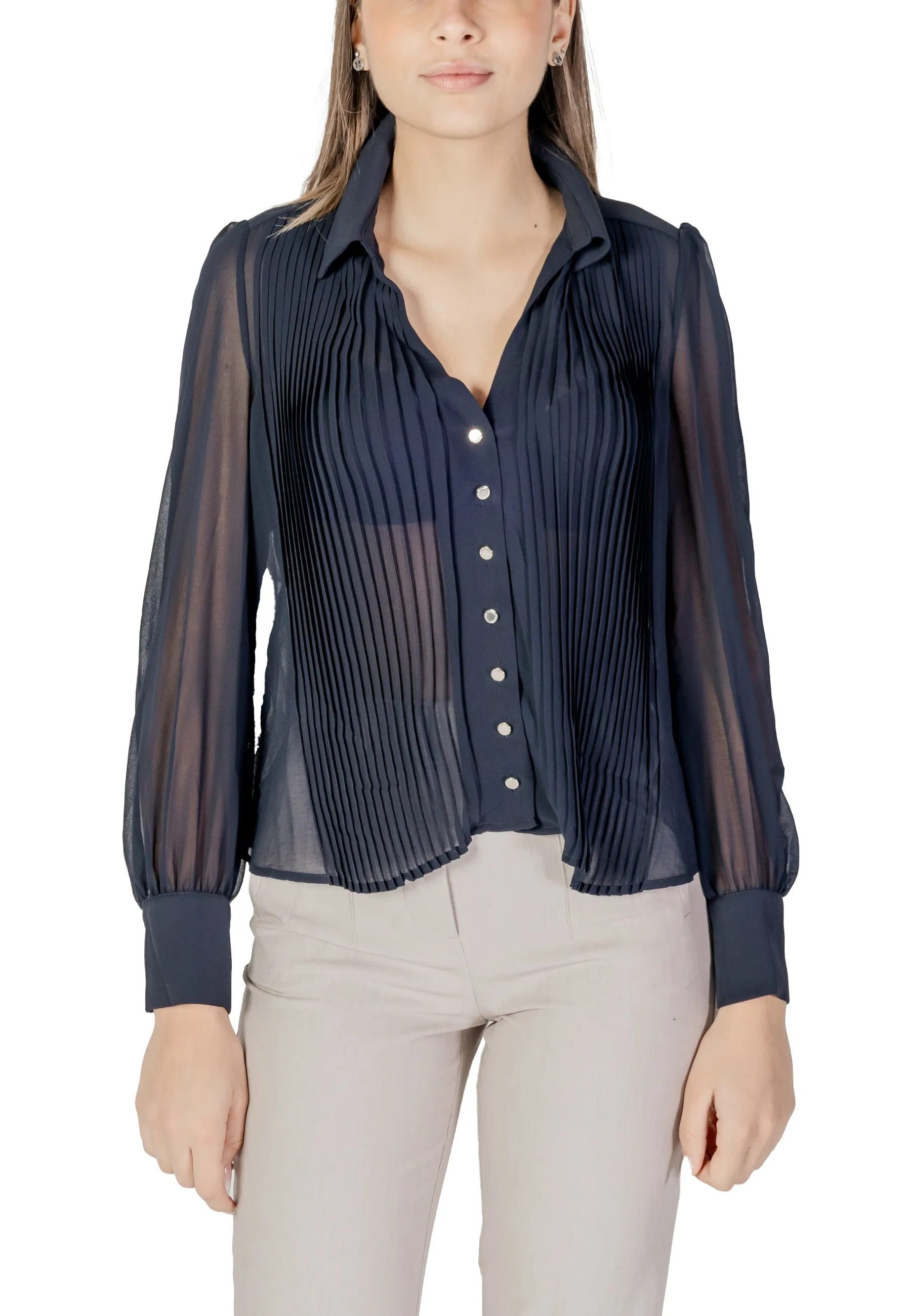 Morgan De Toi Bluse Blau 483063