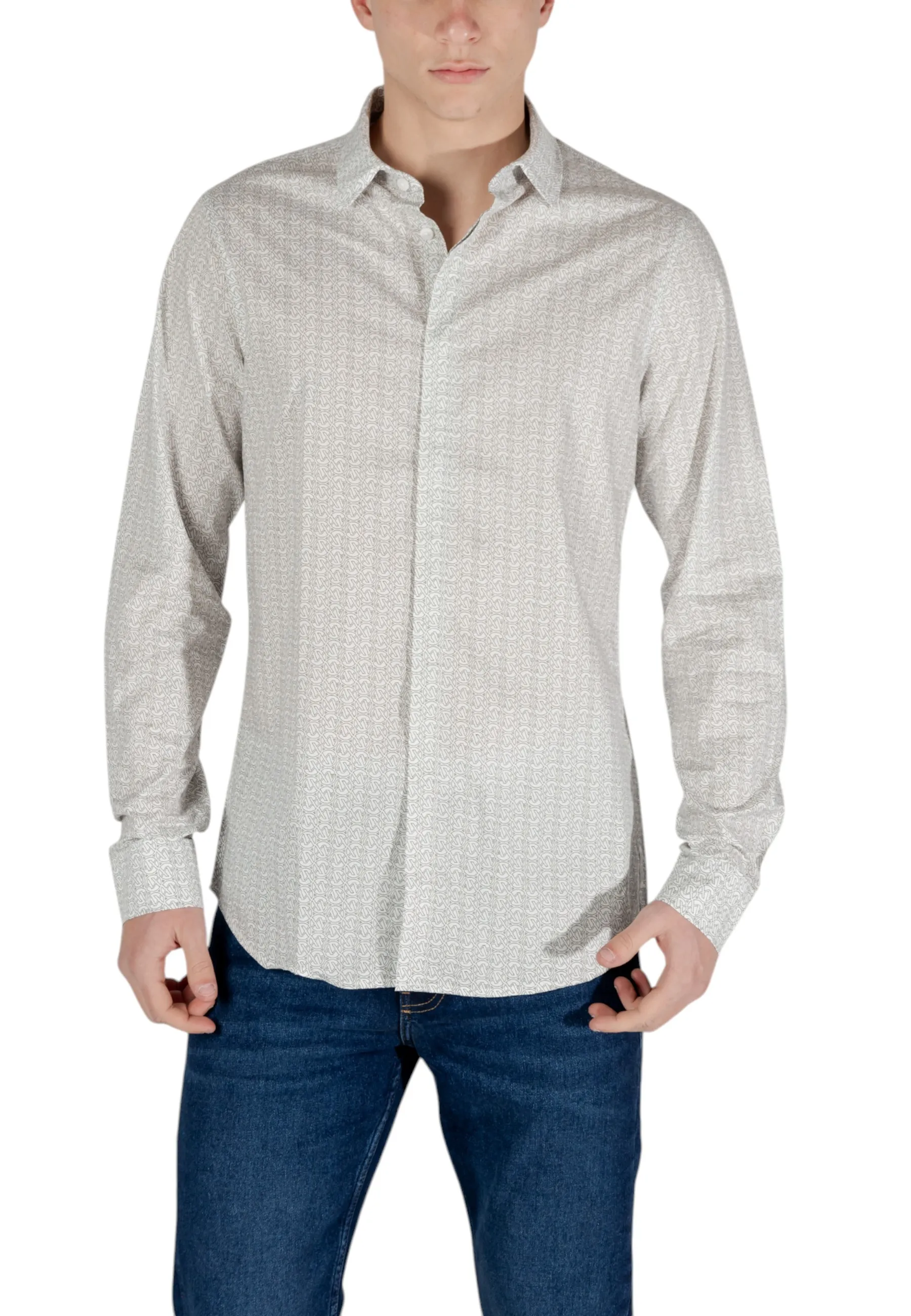Herren Hemd Beige 483001