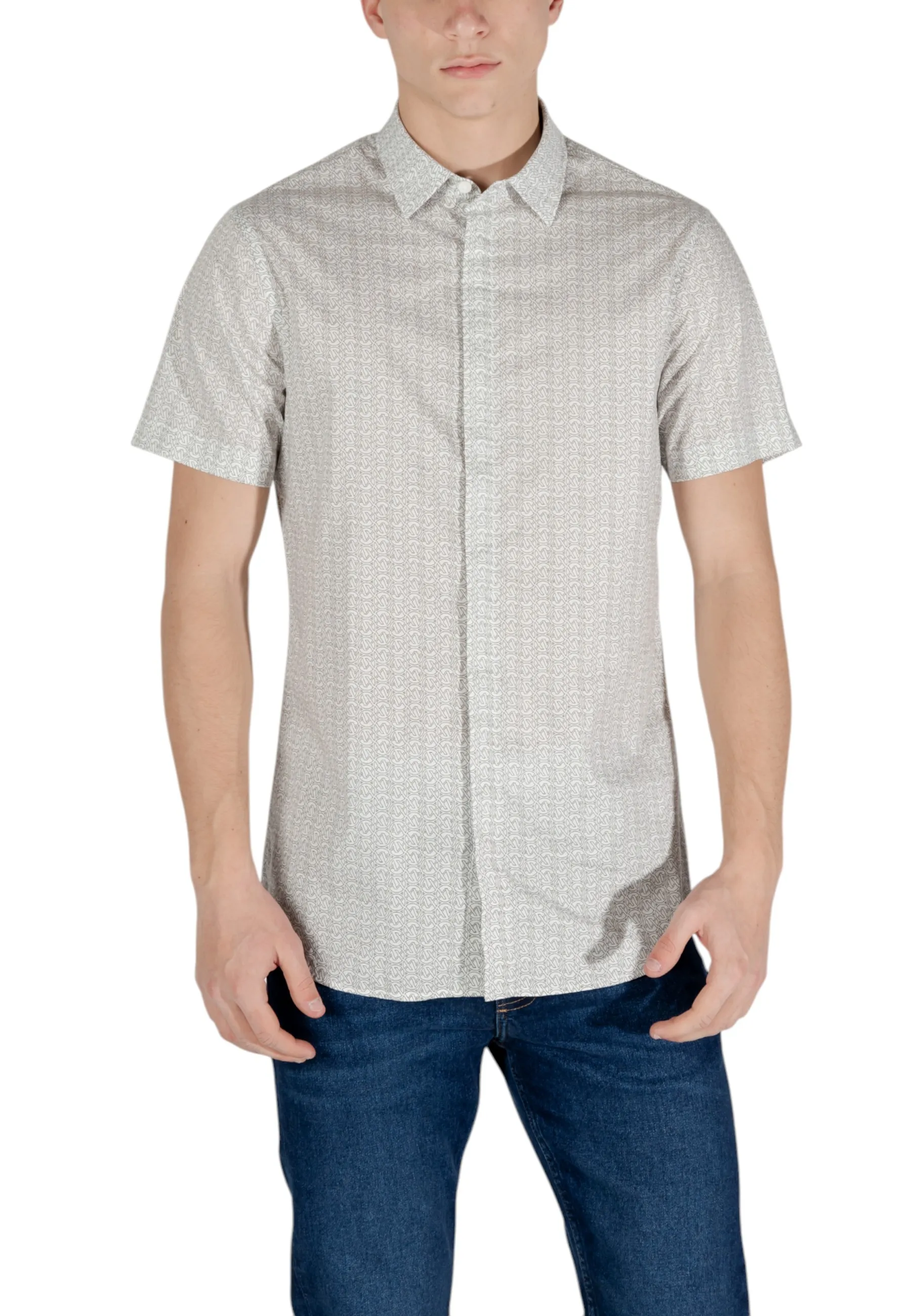 Herren Hemd Beige 482999