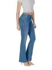 Liu Jo mittelblaue Straight Leg Jeans