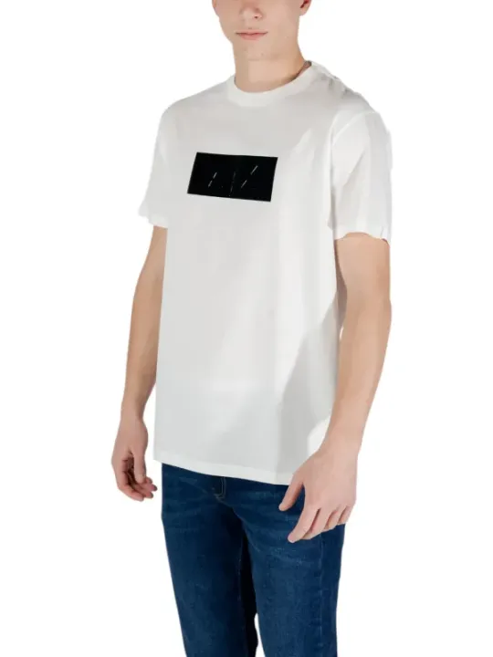 Armani Exchange geometrisches Grafik-T-Shirt