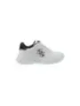 Weiße Guess Sneakers mit schwarzem Logo