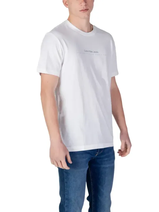 Calvin Klein Jeans Herren T-Shirt Weiß | online kaufen