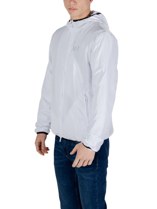 Weiße Windbreaker-Jacke EA7 Sakkos