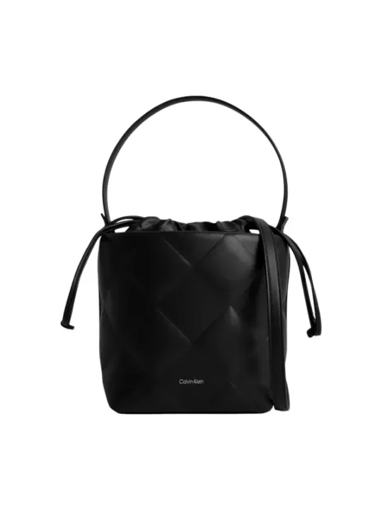 Schwarze Calvin Klein Schultertasche gepolstert