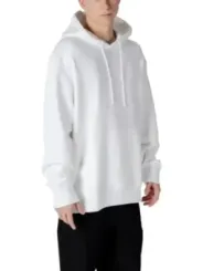 Weißer Calvin Klein Kapuzenpullover