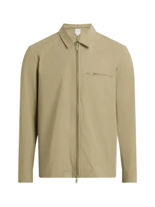 Beige Calvin Klein Herrenjacke mit Reißverschluss