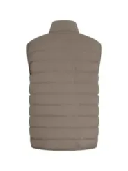 Leichte taupefarbene Pufferweste Calvin Klein