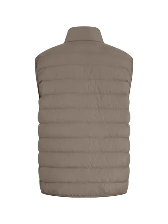 Leichte taupefarbene Pufferweste Calvin Klein