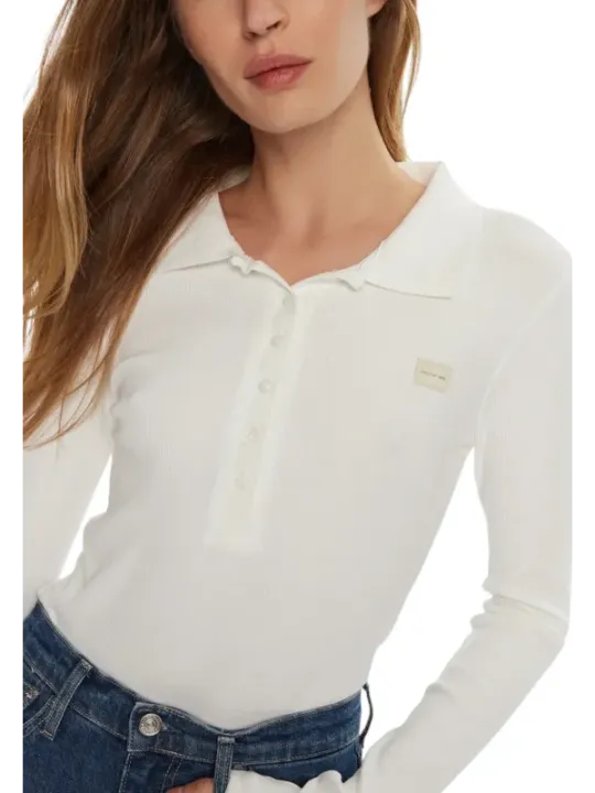 Weißes Calvin Klein Jeans Oberteil