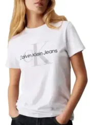 Weißes Calvin Klein Jeans T-Shirt