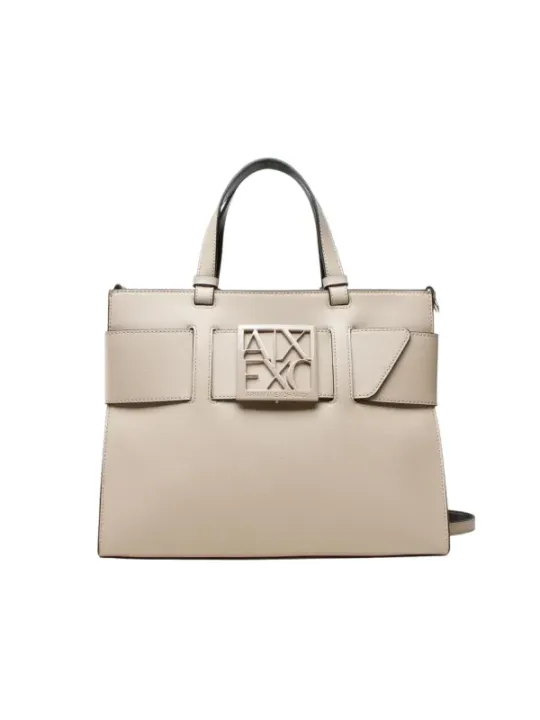 Beige Armani Exchange Handtasche 484894