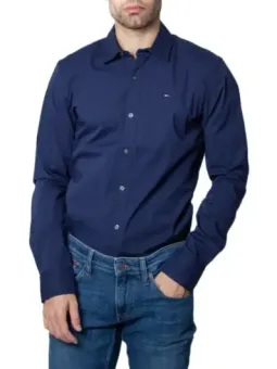 Tommy Hilfiger Herren Hemd Blau S mieten | Flex-Fashion