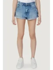 Pepe Jeans Denim Shorts mit Umschlag