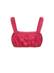 Pink geruchtes Bralette Top Damen