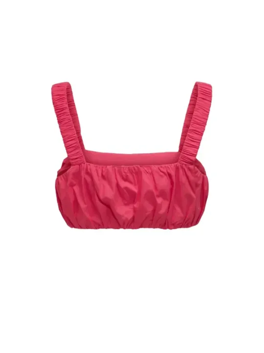 Pink geruchtes Bralette Top Damen